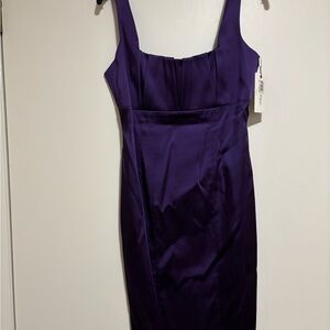 Elegant Purple Women's Dress